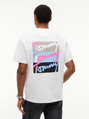 Tommy Jeans Shirt in White: front