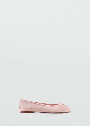 MANGO Ballet Flats 'Fantasy' in Pink
