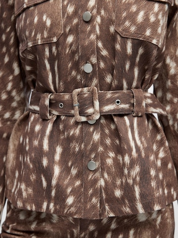 OBJECT - Chaqueta de entretiempo 'OBJBELMA' en marrón