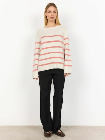 Soyaconcept Trui ' SC-KANITA STRIPE 21. ' in Oranje