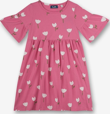 Sanetta Kidswear Dress in Pink: front