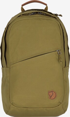 Fjällräven Backpack 'Räven' in Green: front