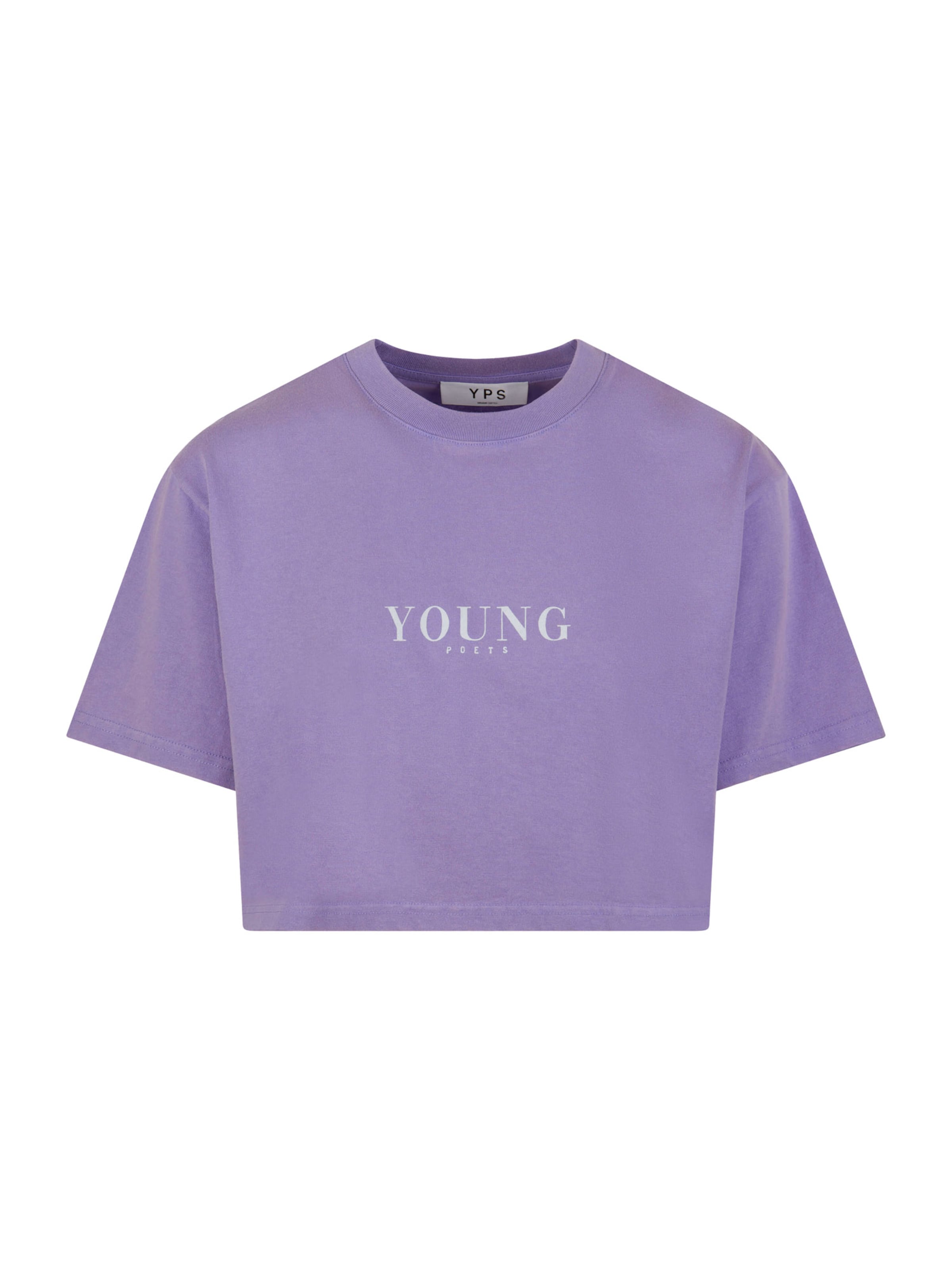 T-shirt 'Carly' Young Poets en violet : devant