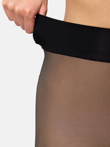 Nur Die Fine Tights ' Warm & Transparent haltbar 80 DEN Print ' in Black