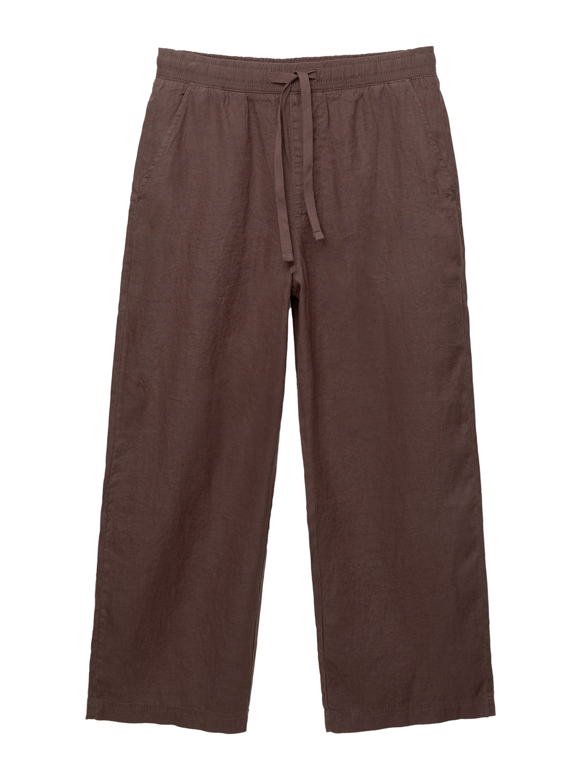 Pull&Bear Baggy Broek in Bruin: voorkant