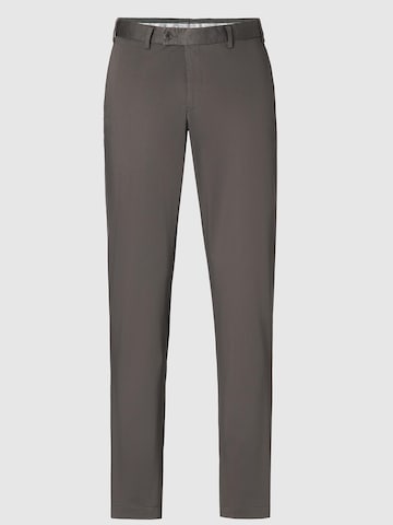 Hiltl Slimfit Chinohose 'Tilo - Die Business Chino'‌‌‌ in Grau: Vorderseite
