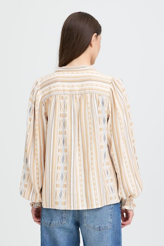 Pulz Bluse 'ALEXIS' i beige