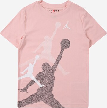 T-Shirt Jordan en rose : devant