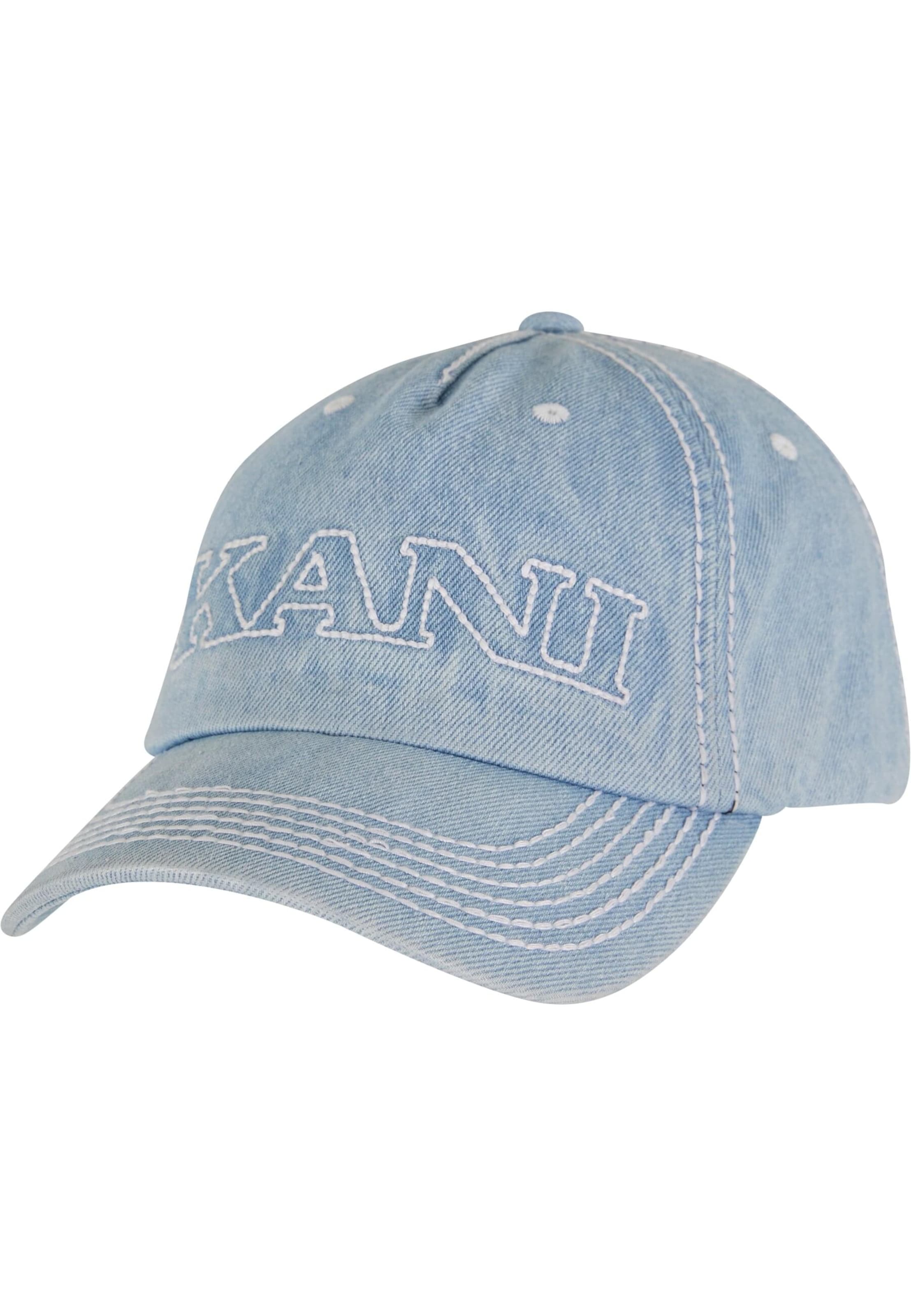Casquette Karl Kani en bleu : devant