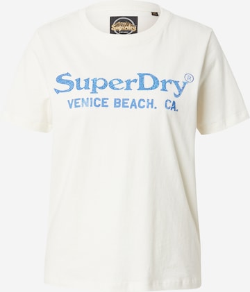 Superdry T-Shirt 'VENUE' in Beige: Vorderseite
