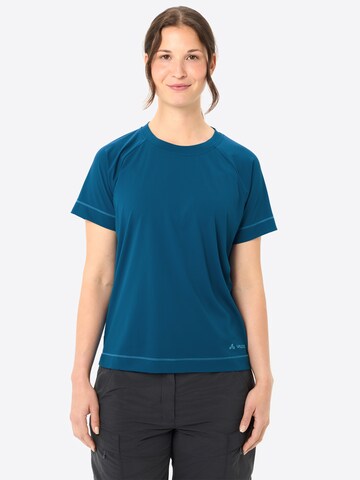 VAUDE T-Shirt 'W Neyland II' in Blau: Vorderseite