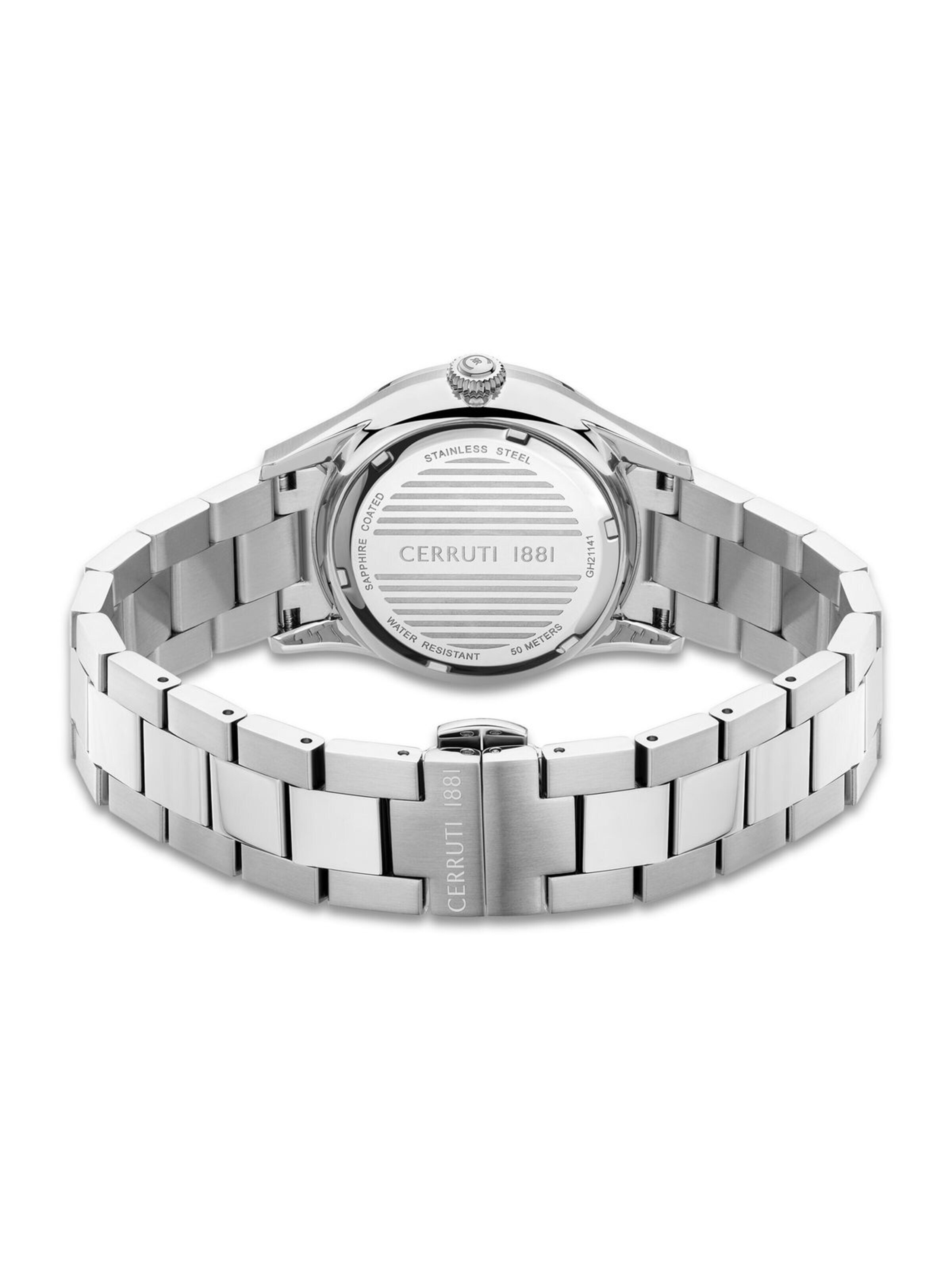 Montre à affichage analogique CERRUTI 1881 en blanc