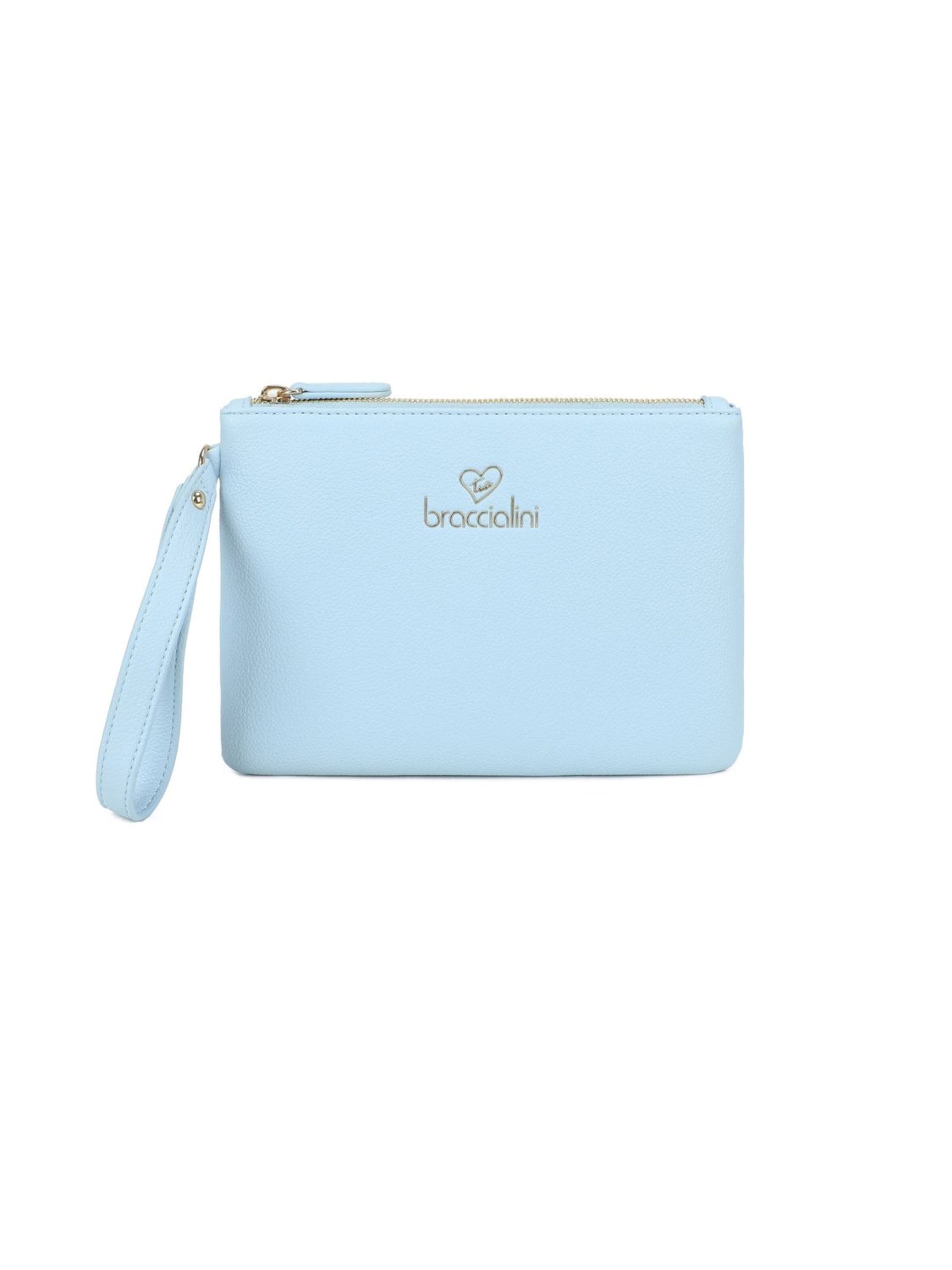 Braccialini Pouch 'Milly' in Blue: front