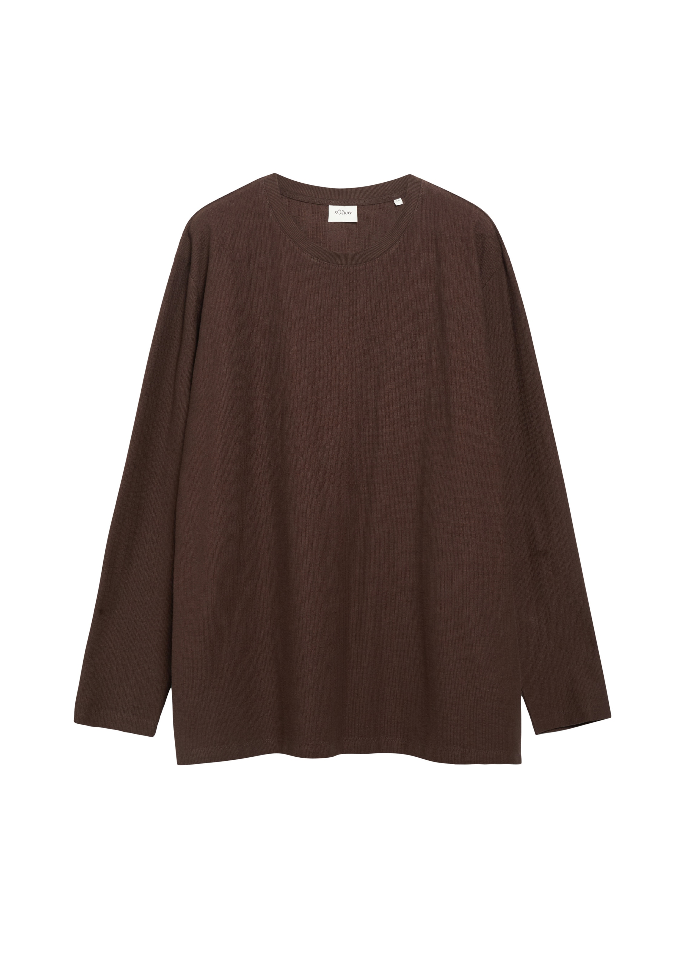 s.Oliver Shirt in Braun: Vorderseite