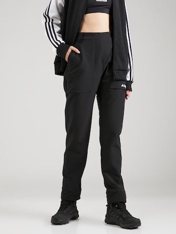 ADIDAS TERREX Regular Outdoor trousers 'Xperior Yearound' in Black: front