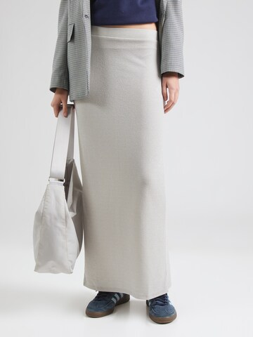 Jupe 'LINA' PIECES en gris : devant