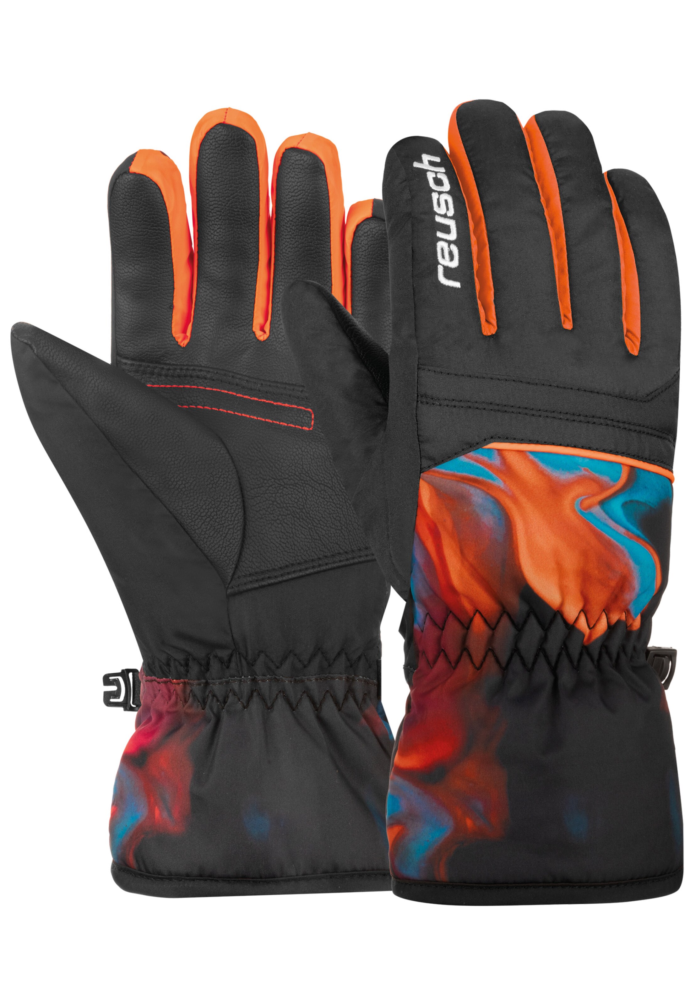 REUSCH Skihandschuhe 'Alan Junior' in Orange: Vorderseite