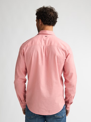 Petrol Industries Regular fit Button Up Shirt 'Canyonero' in Red