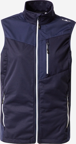 CMP Sports vest in Blue: front