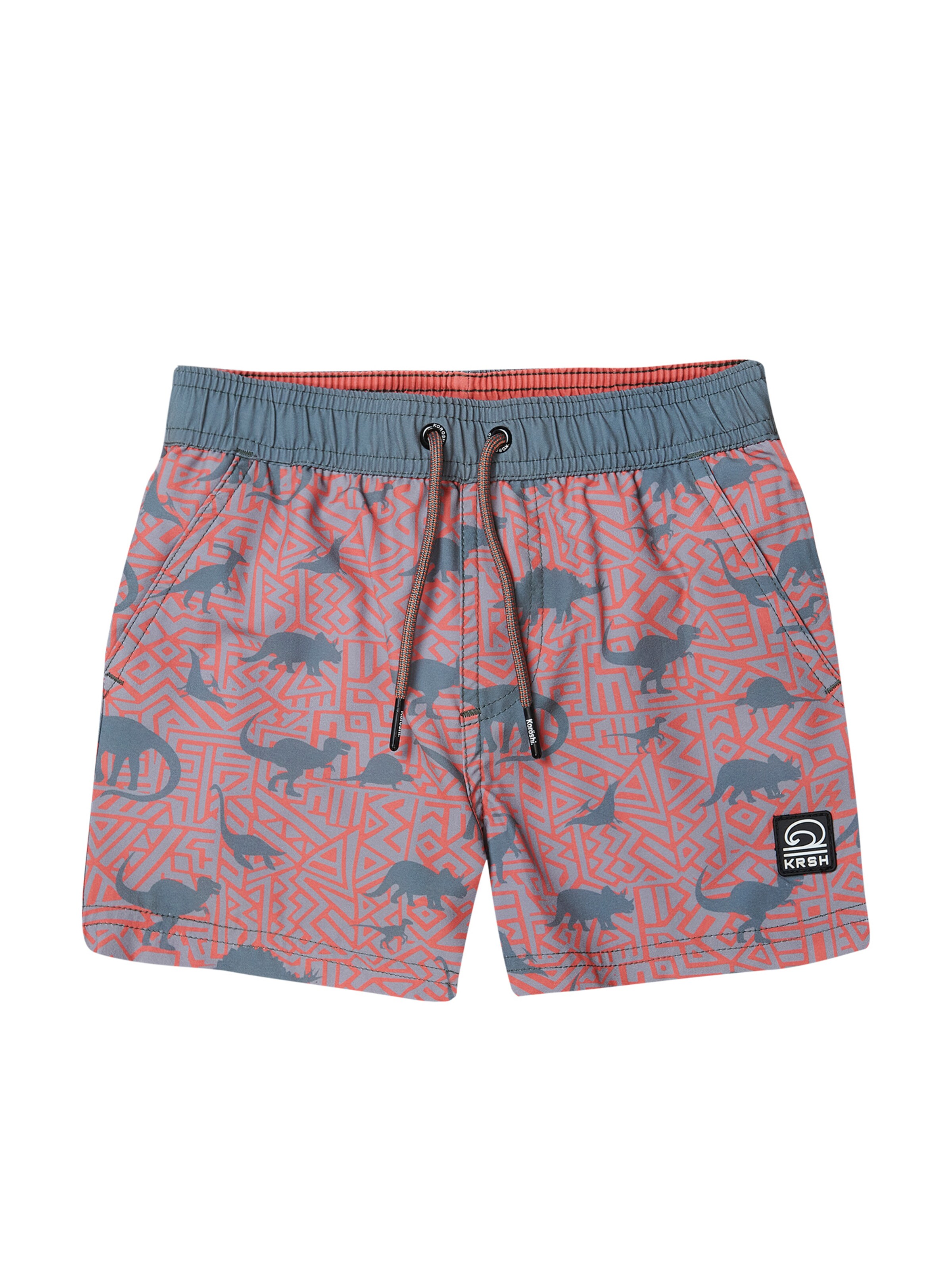 Shorts de bain KOROSHI en vert : devant