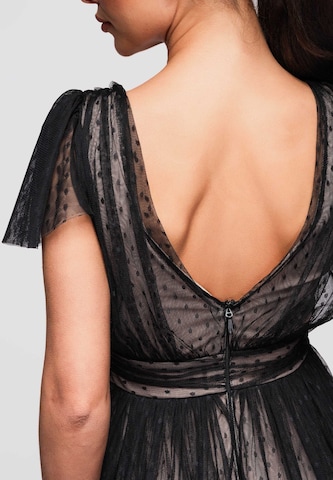Robe de soirée Ombre en noir