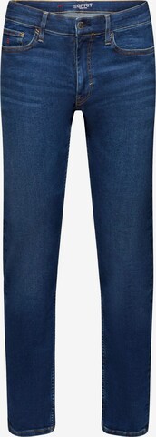 ESPRIT Slimfit Jeans in Blauw: voorkant