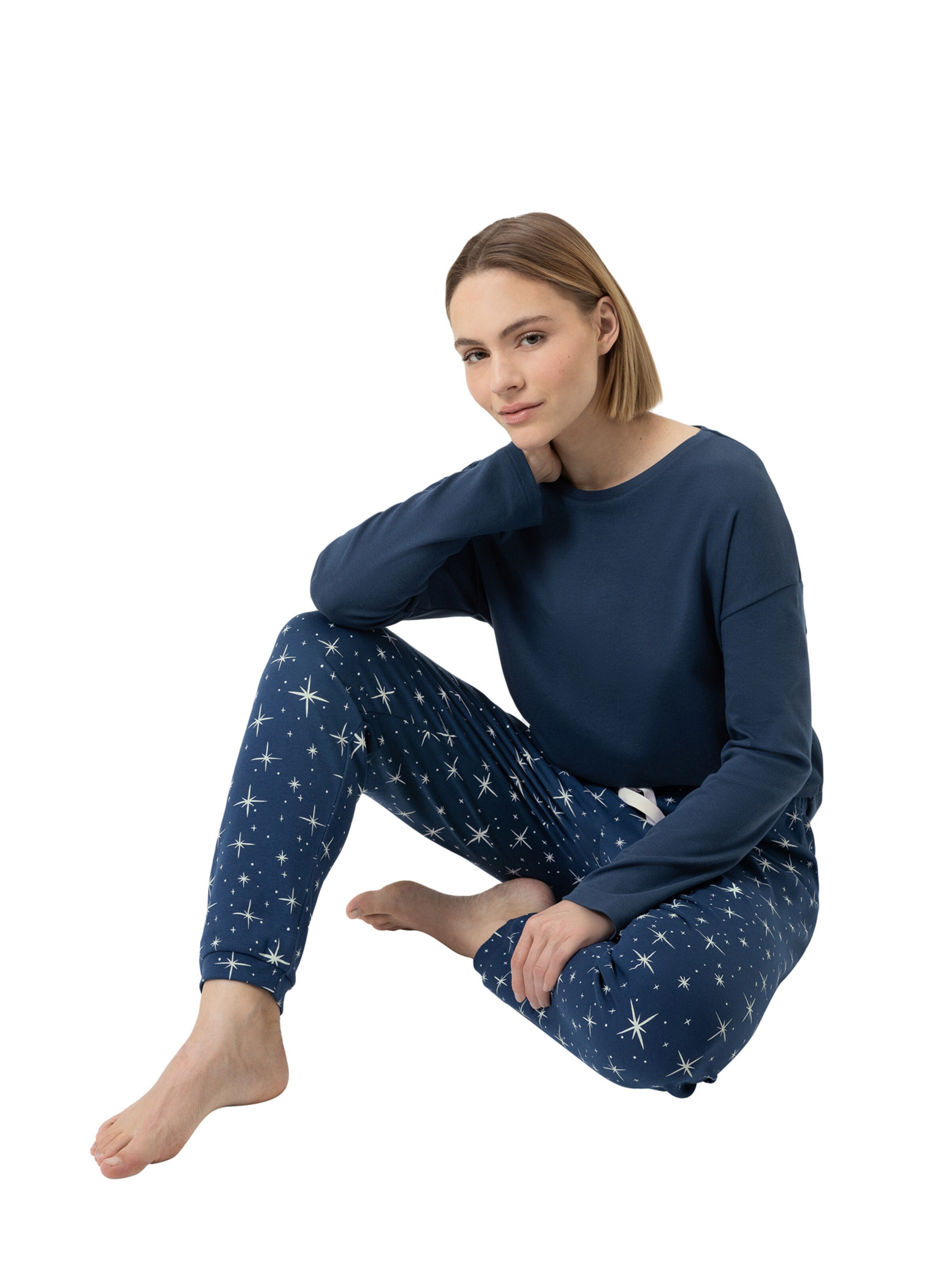 Mey Pyjama in Blau