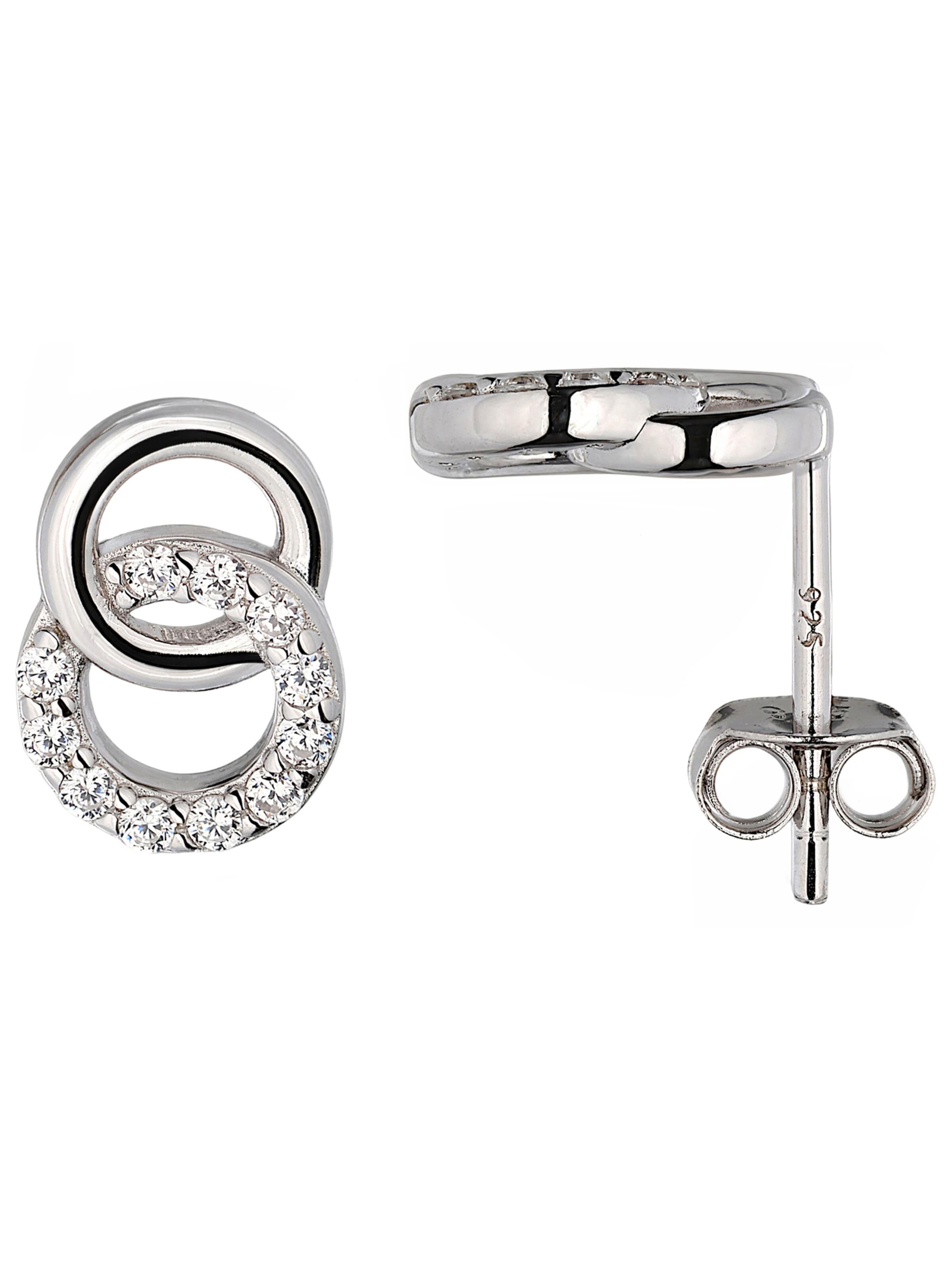 Jobo Ohrringe‌‌ in Silber: Vorderseite