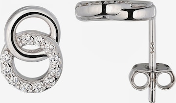 Jobo Ohrringe in Silber: Vorderseite