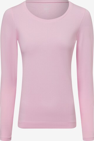 Marie Lund Langarmshirt in Pink: Vorderseite