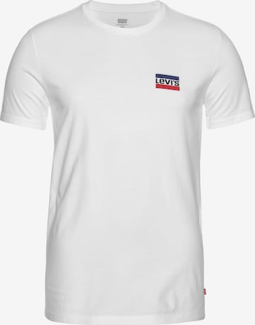 LEVI'S ® Shirt '2Pk Crewneck Graphic' in Grau