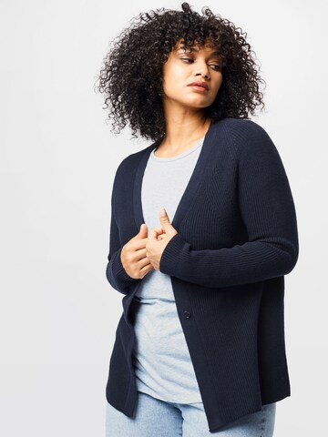 Persona by Marina Rinaldi Knit cardigan 'MILANO' in Blue: front