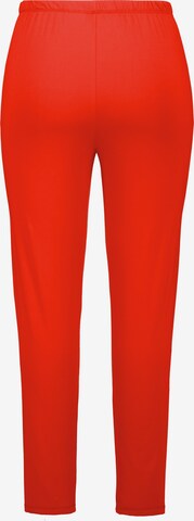 Ulla Popken Skinny Leggings in Rot