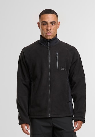 HALO Fleece jacket in Black: front