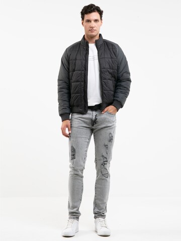 BIG STAR Tapered Jeans 'TERRY' in Grey