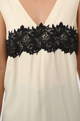 SOAKED IN LUXURY - Vestido em bege