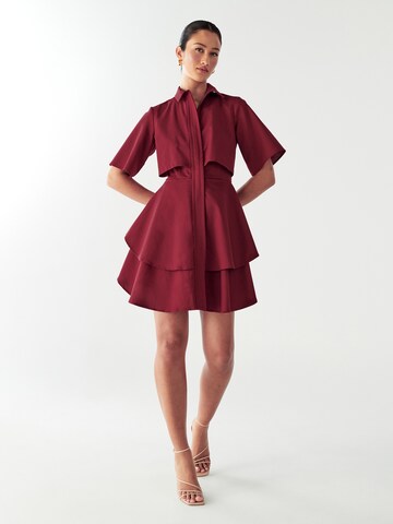 Willa Jurk 'Hugh' in Rood: voorkant