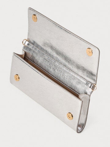 Pochette Love Moschino en argent