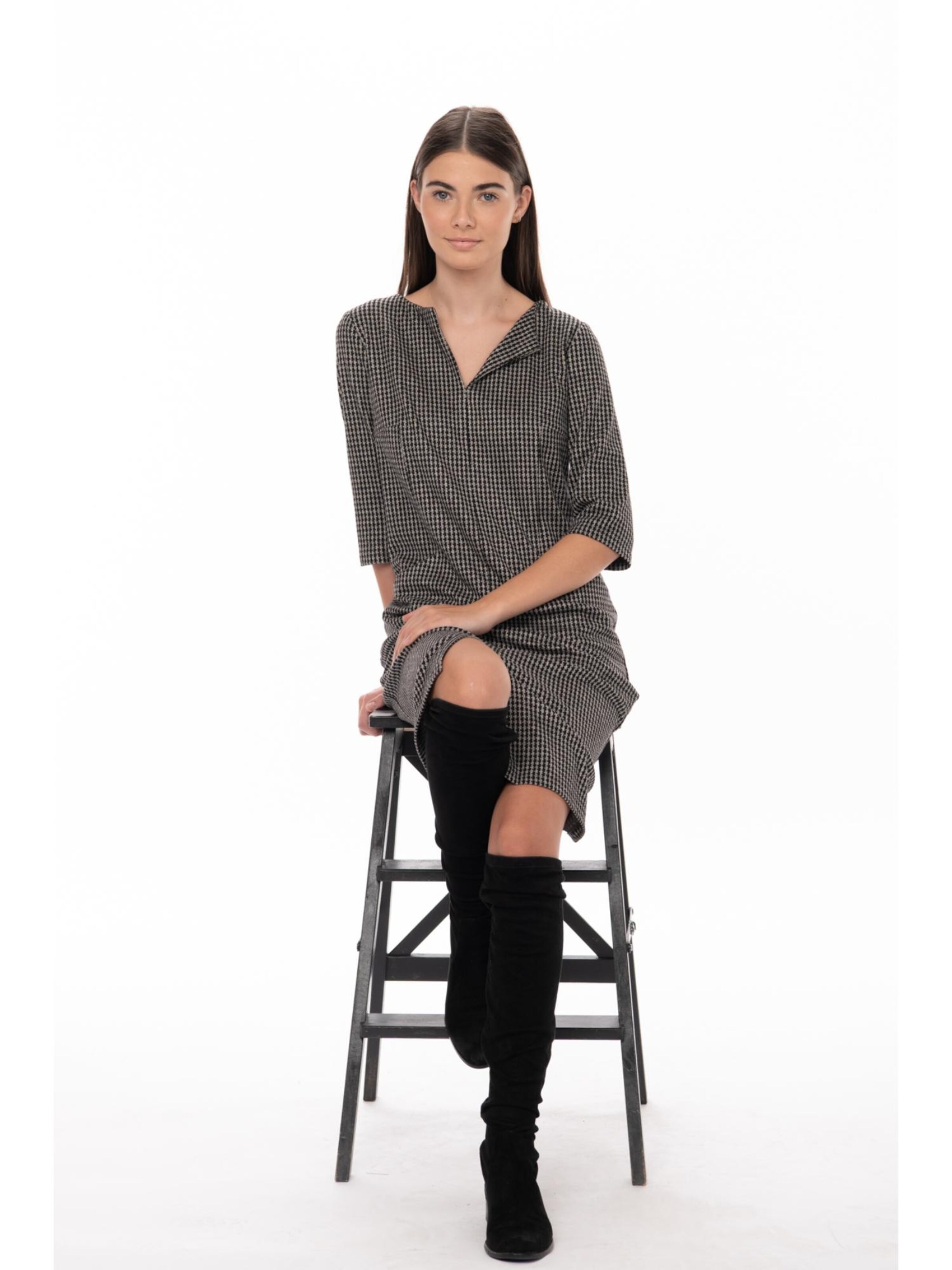 Couture de Marie - Vestido 'Ruby' en gris