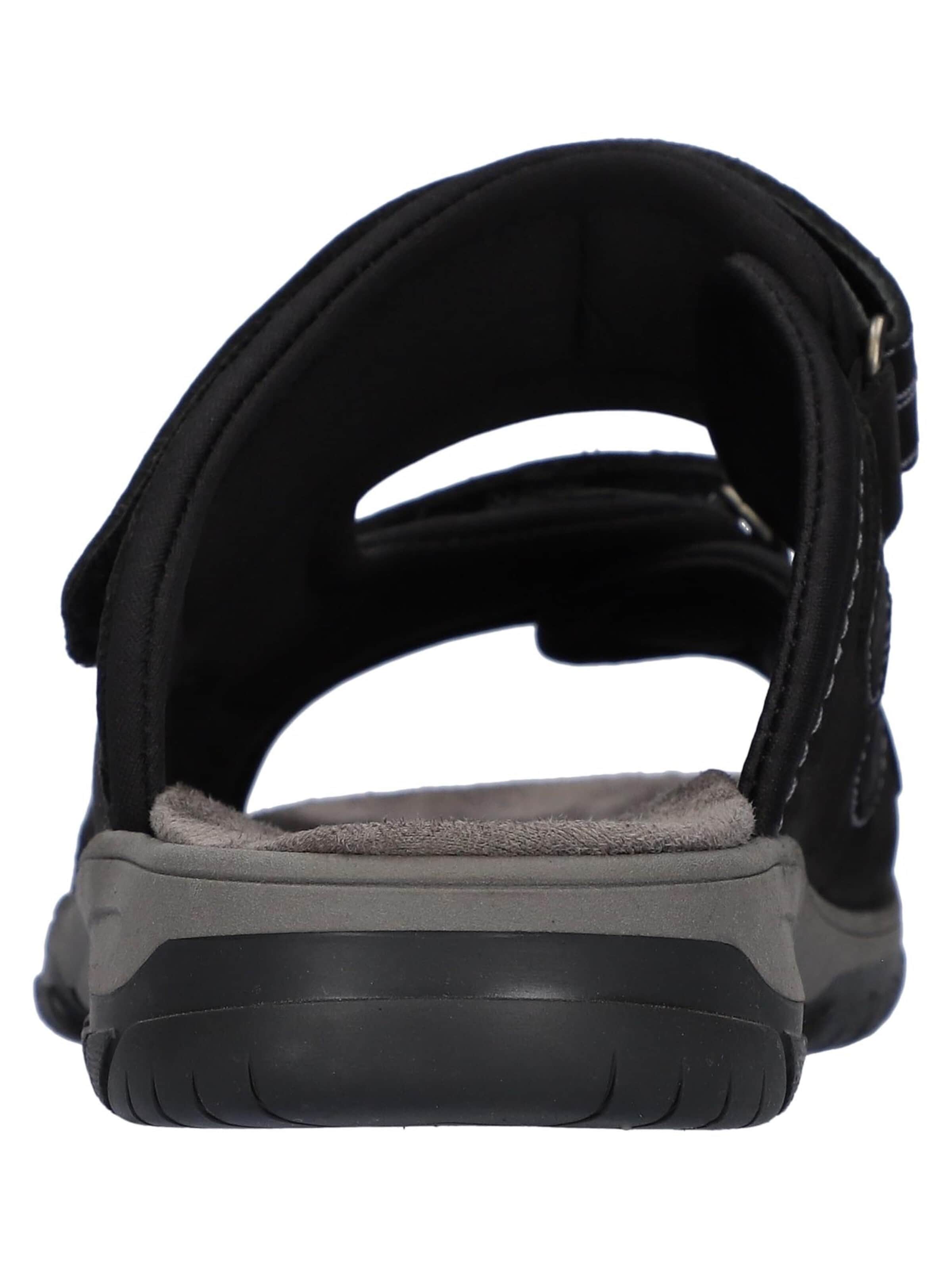 WALDLÄUFER Mules 'Harald' in Black