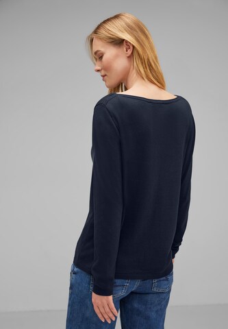 STREET ONE Pullover in Blau