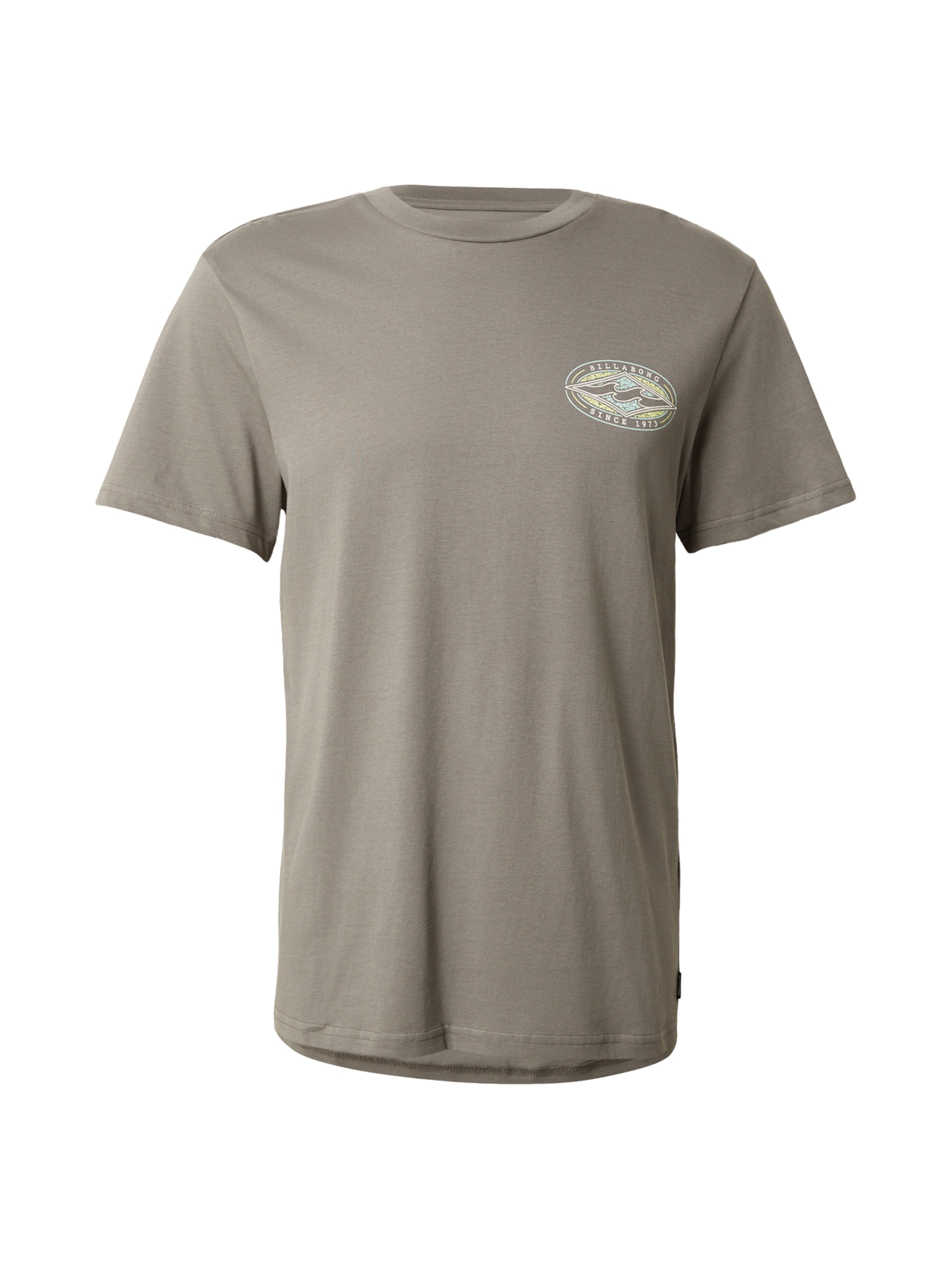 T-Shirt 'DIAMOND VISION' BILLABONG en gris : devant