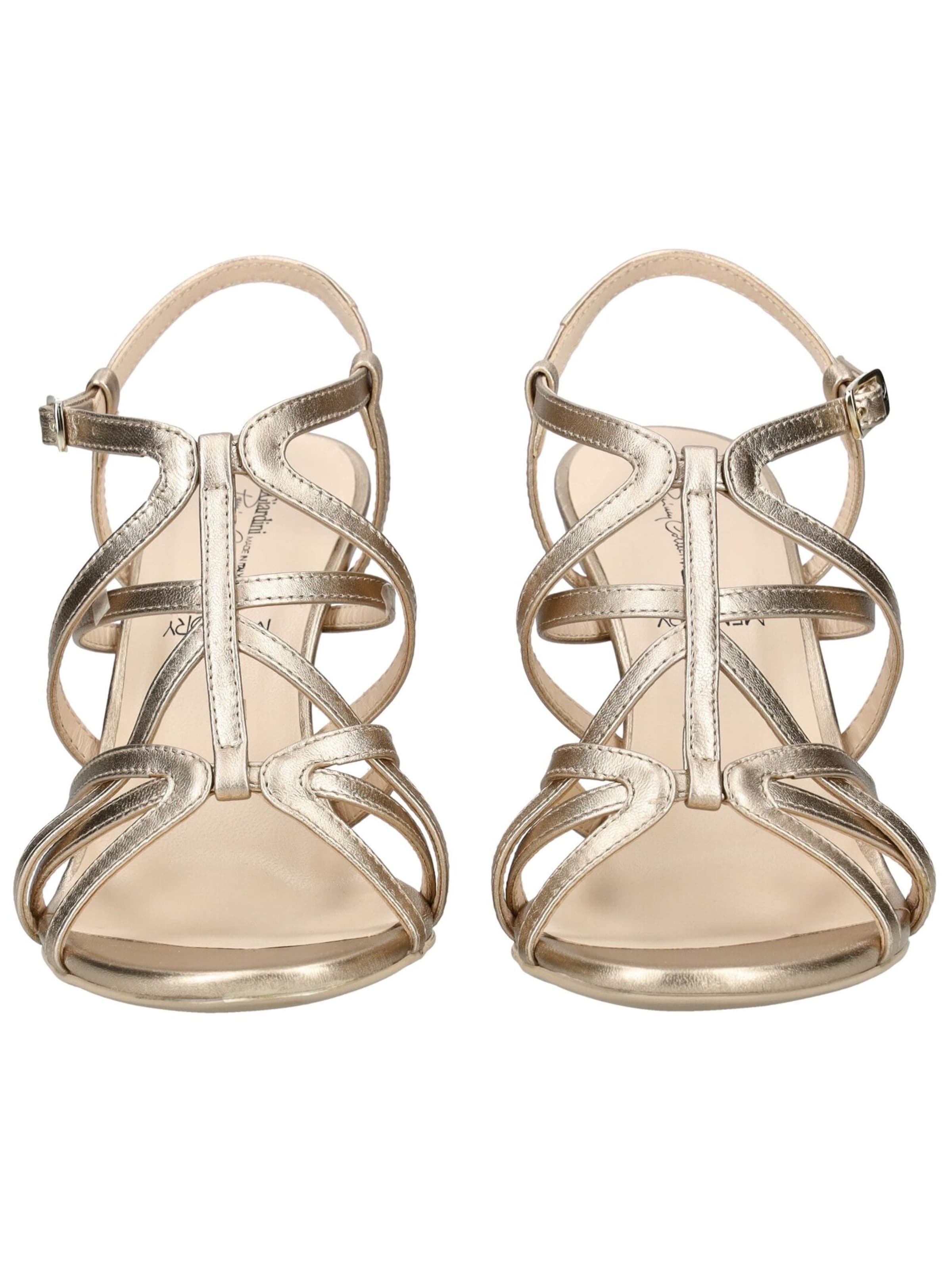 Sandalo con cinturino di Nero Giardini in oro