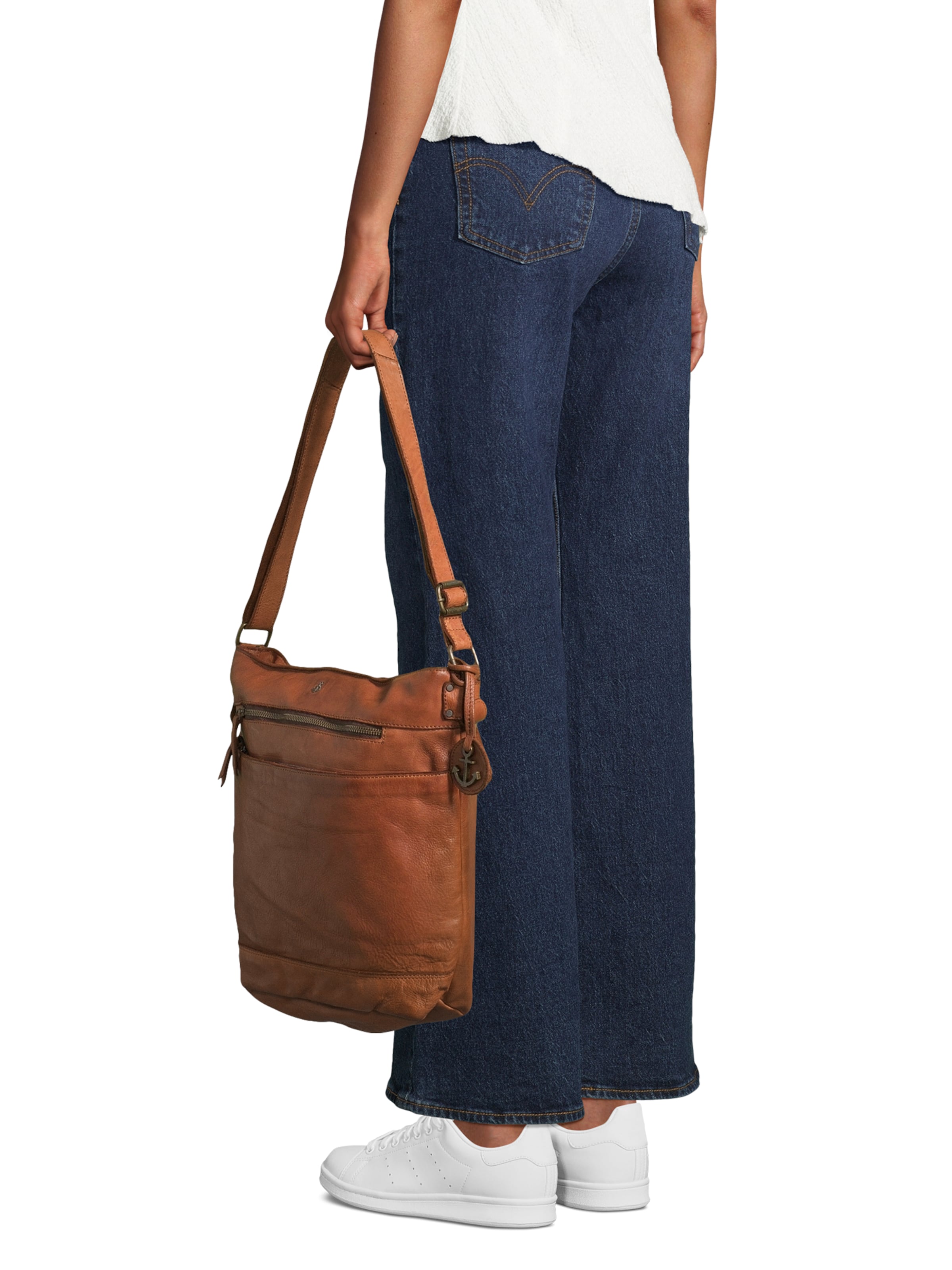 Harbour 2nd Τσάντα ώμου 'Minna' σε καφέ: μπροστά