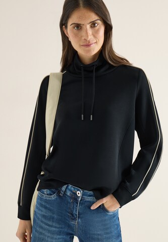 CECIL Sweatshirt in Black: front