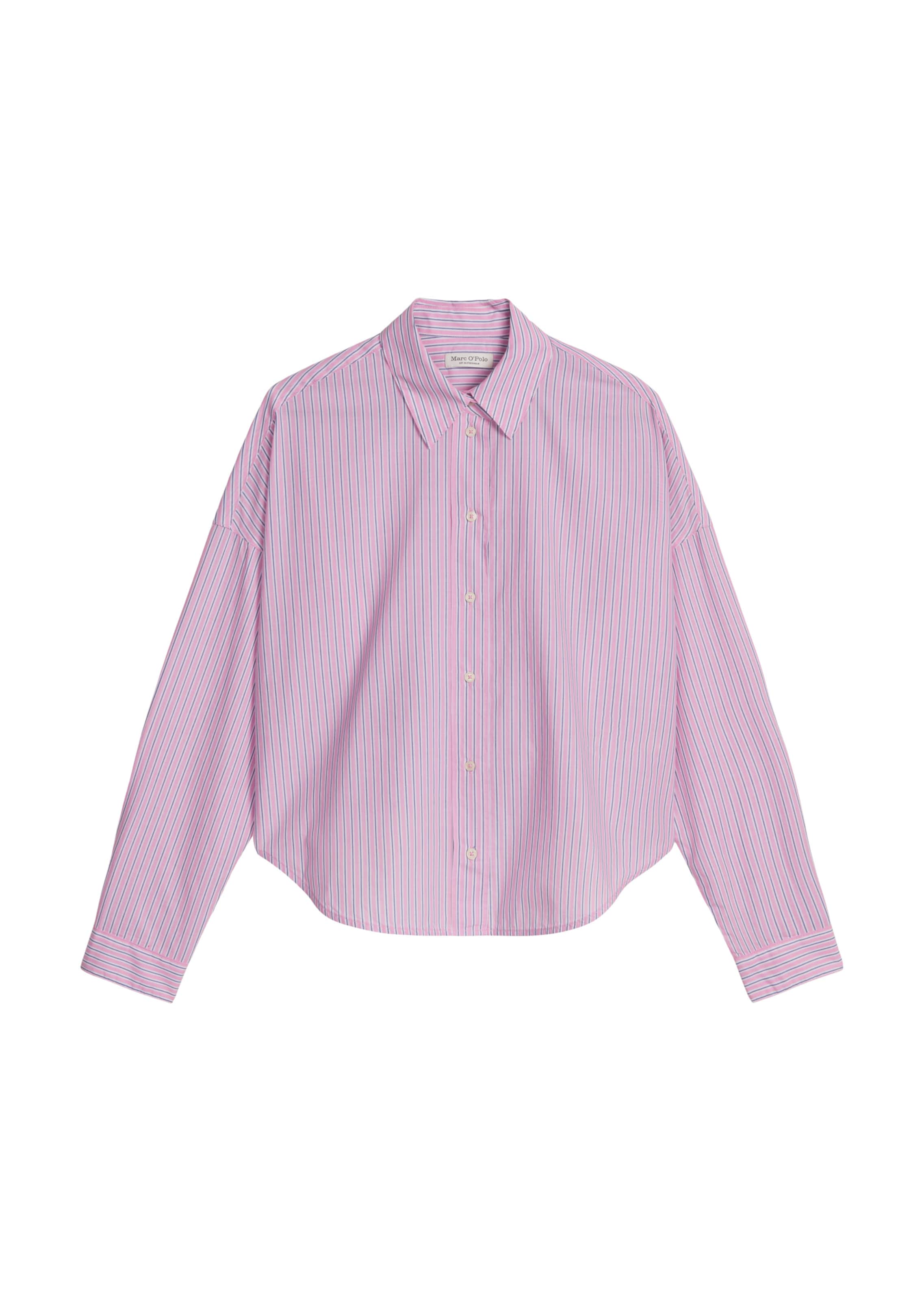 Marc O'Polo Blouse in Roze: voorkant