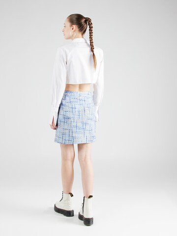 Cartoon Skirt in Blue