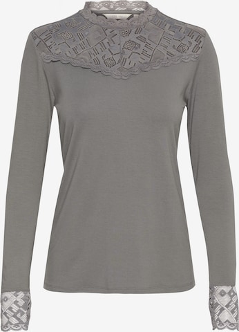 Camicia da donna 'CR Trulla' di Cream in grigio: frontale