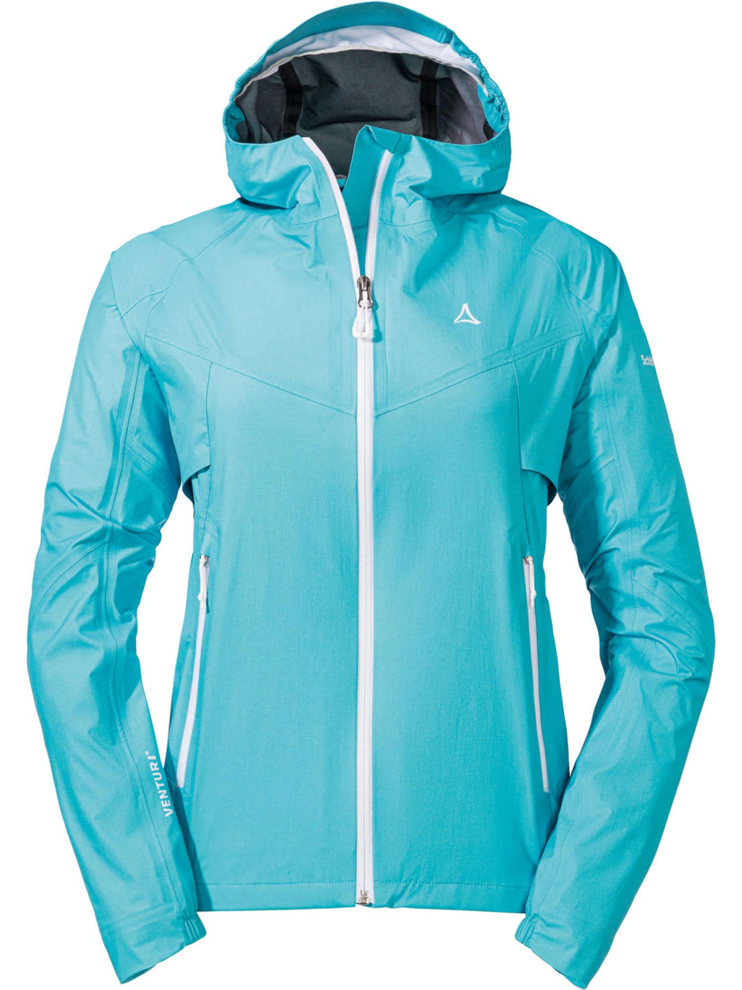 Schöffel Outdoorjas 'Ryten' in Groen: voorkant