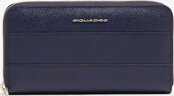 Porte-monnaies Piquadro en bleu : devant